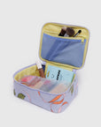 Small Cosmetic Case: Apricots & Ribbons