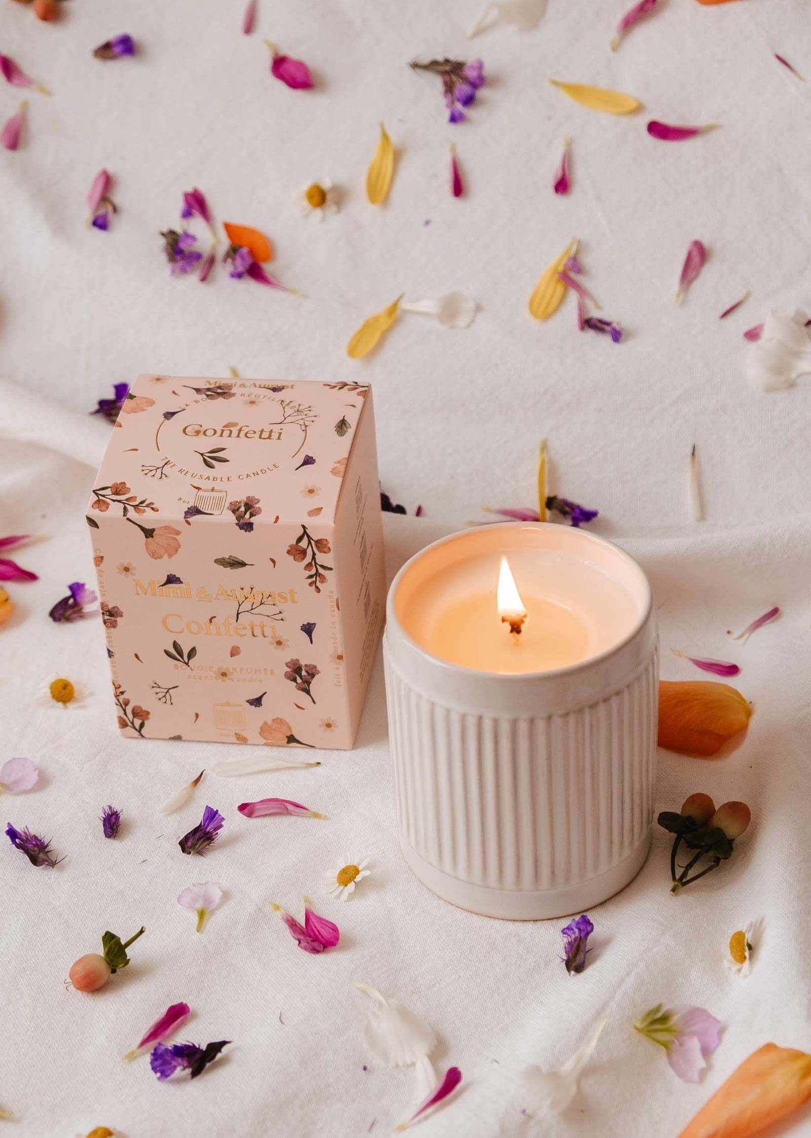Confetti | Reusable Candle