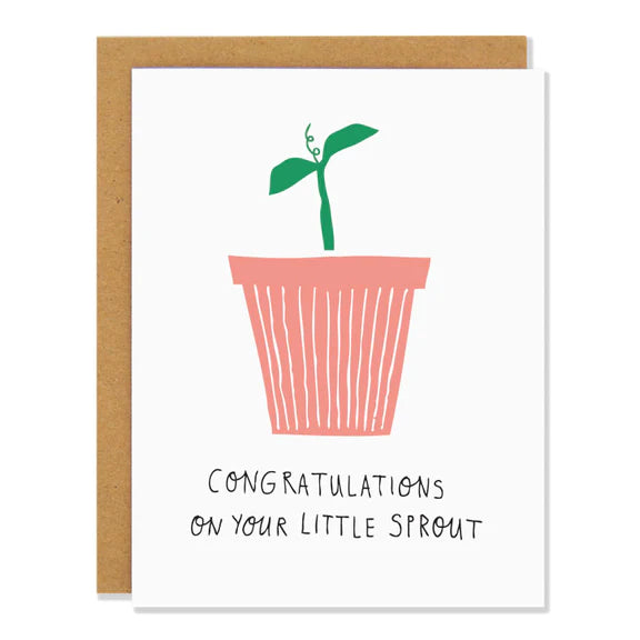 Little Sprout - Greeting Card
