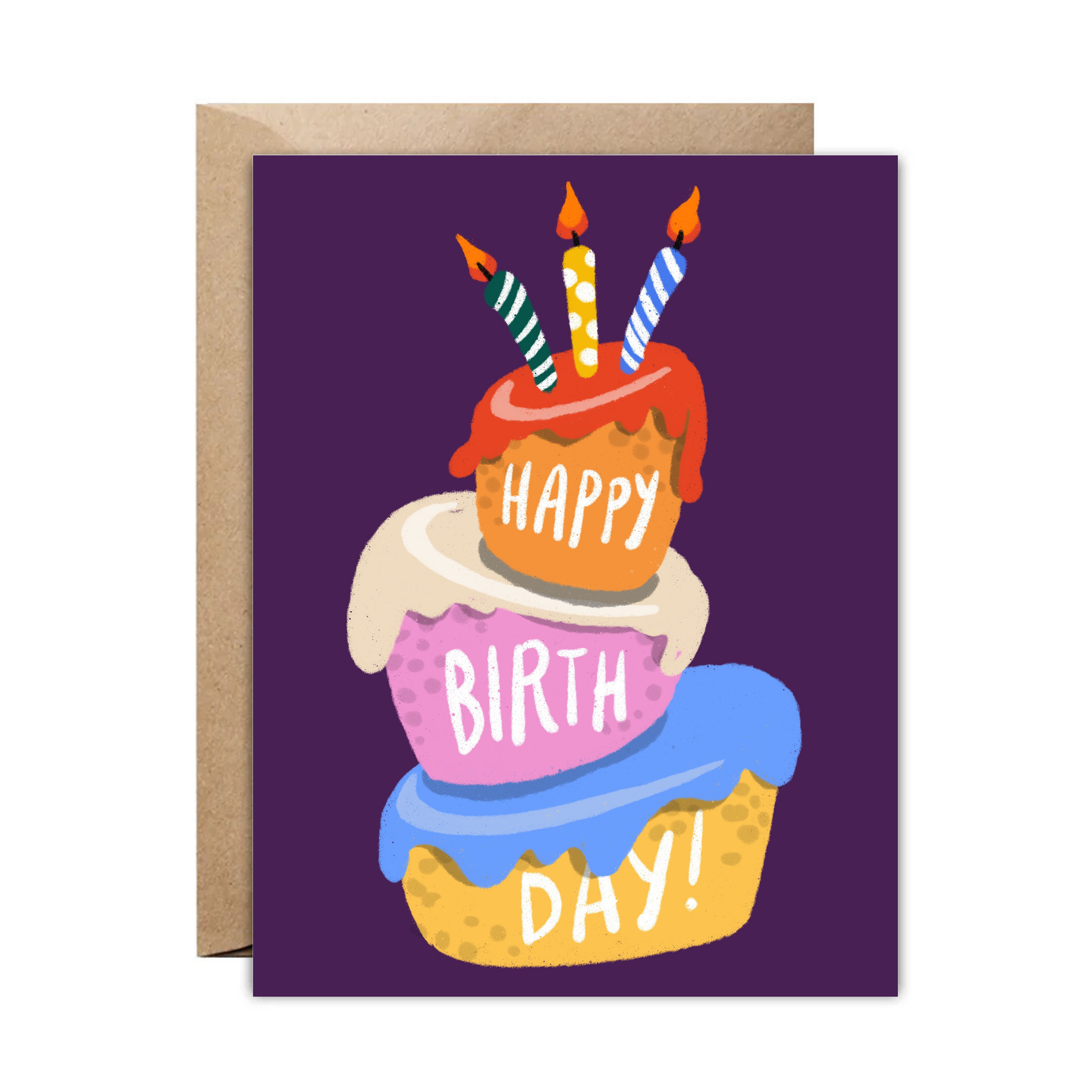 Happy Birthday Cake | Greeting Card