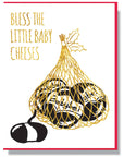 Little Baby Cheeses | Greeting Card
