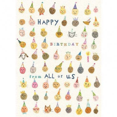 All Of Us - Greeting Card