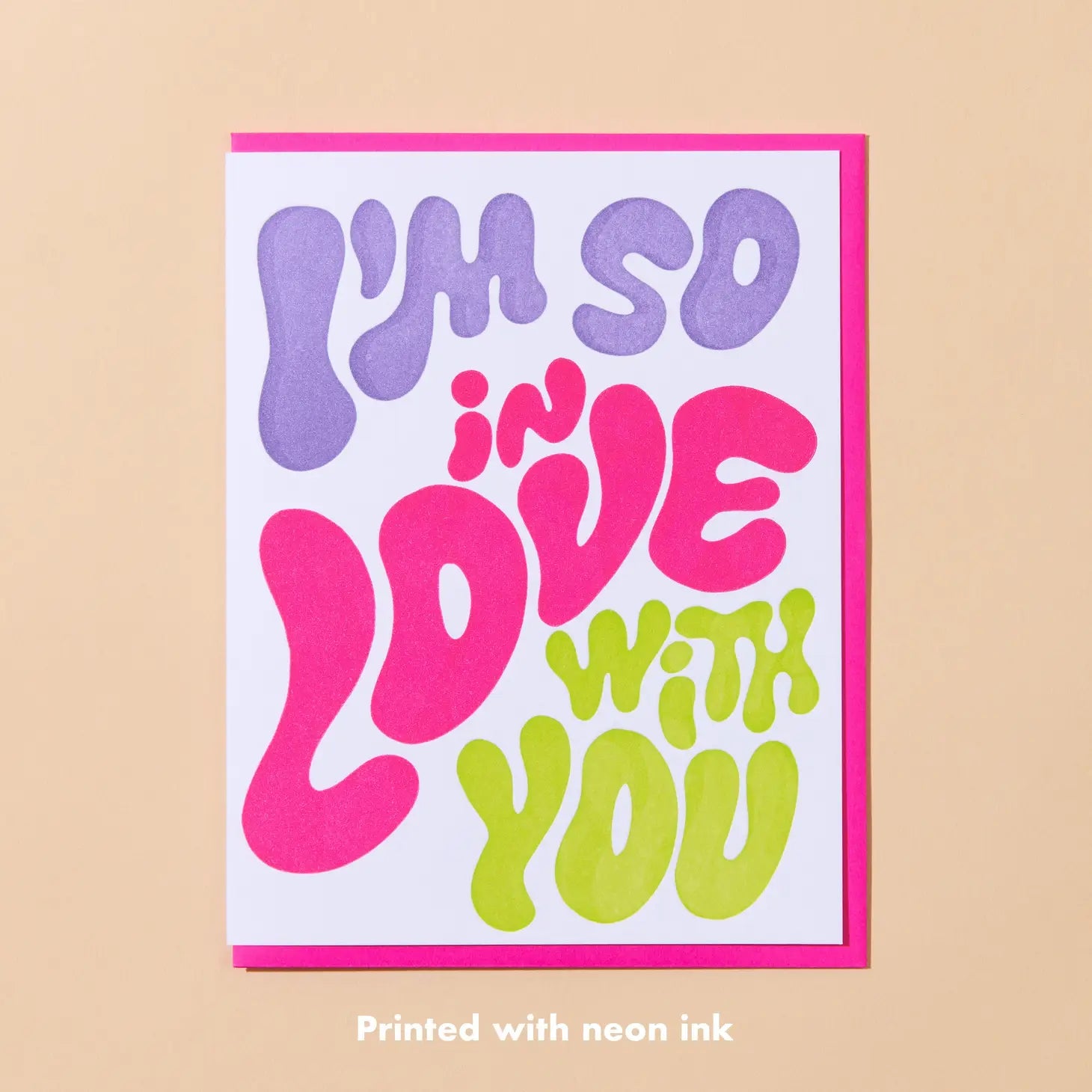 Bubble Love - Greeting Card