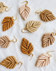Gianna Clay Earrings | Warm Beige