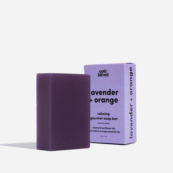Lavender &amp; Orange Bar Soap Vegan