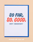 So Far, So Good | Greeting Card