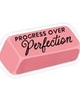 Progress Over Perfection Vinyl Sticker