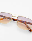 Vesper Sunnies: Gold / Sunset