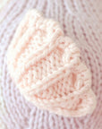 Baby Seahorse (lilac) | Hand-Knit Doll