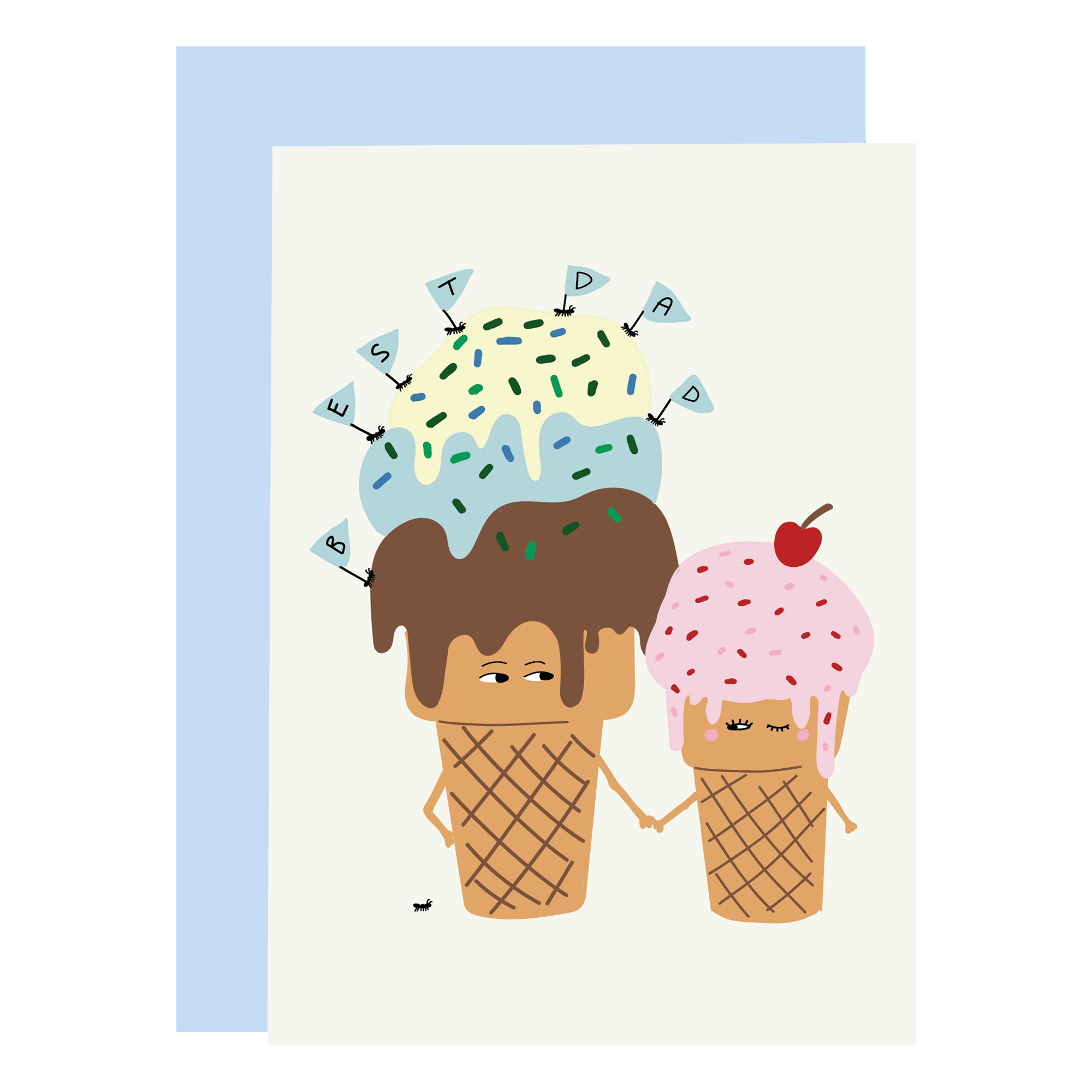 Daddy Ice Cream | Greeting Card