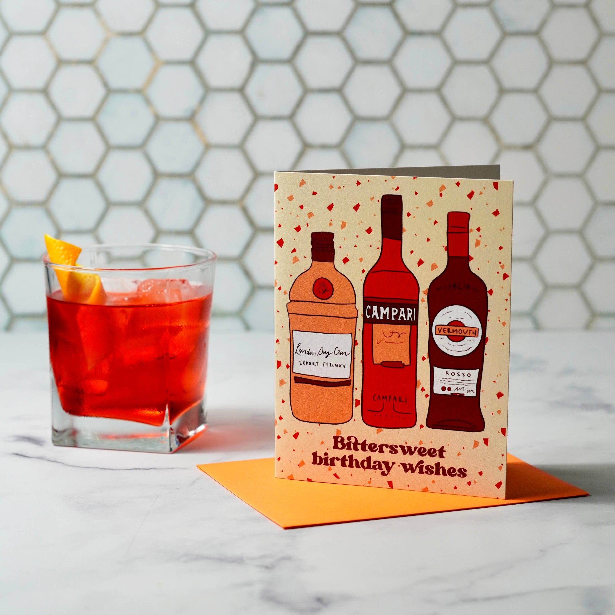 Negroni Birthday | Greeting Card