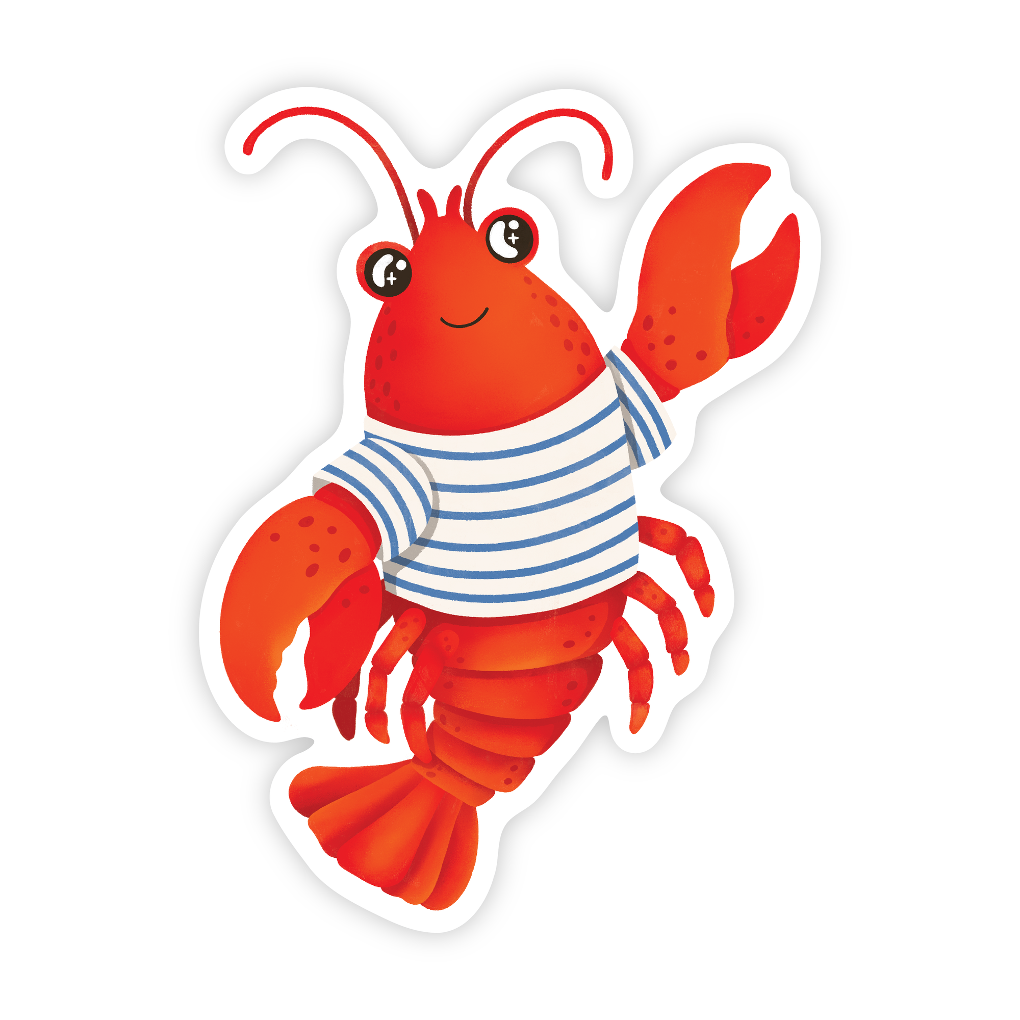 Nautical Lobster Vinyl Sticker