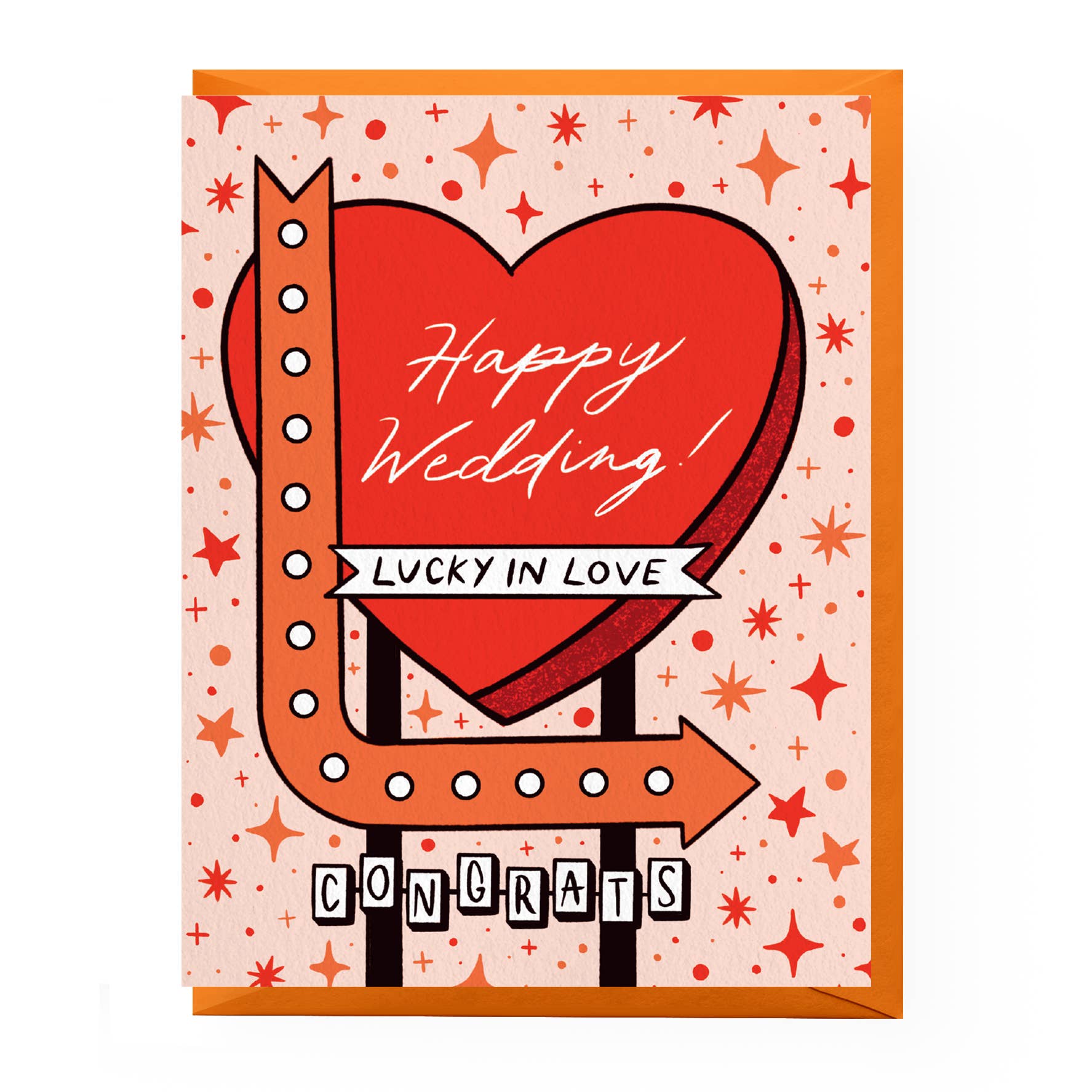 Lucky In Love | Greeting Card