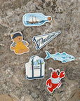 Nautical Bear - Vinyl Sticker