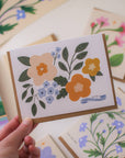 Floral Wedding Card