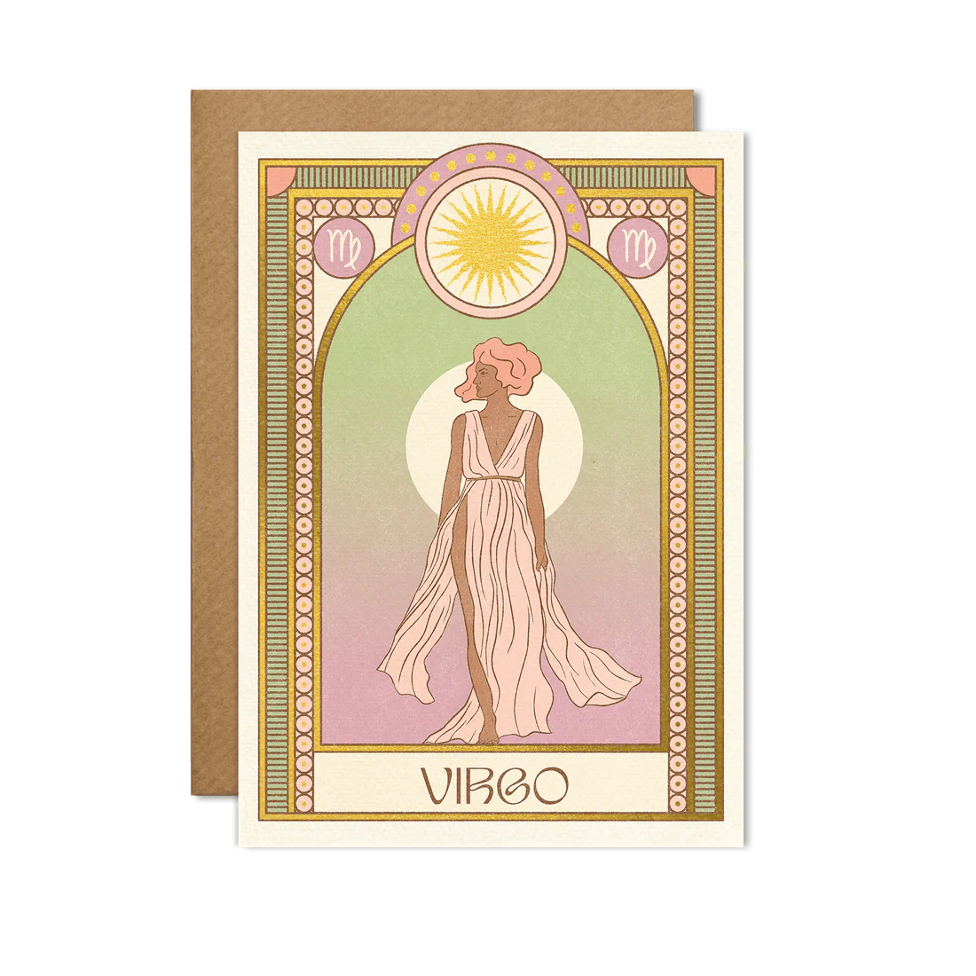 Virgo Zodiac  - Greeting Card