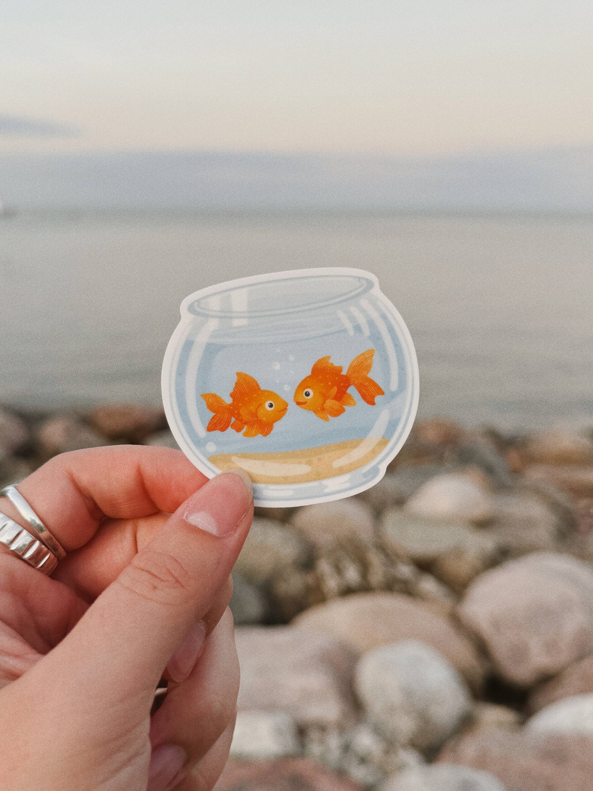 Goldfish Bowl  - Vinyl Sticker