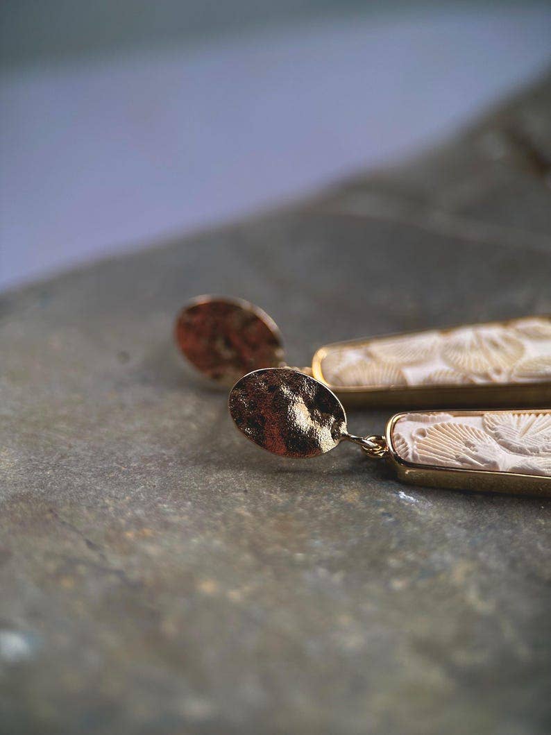 Cherry Blossom Dangle Earrings