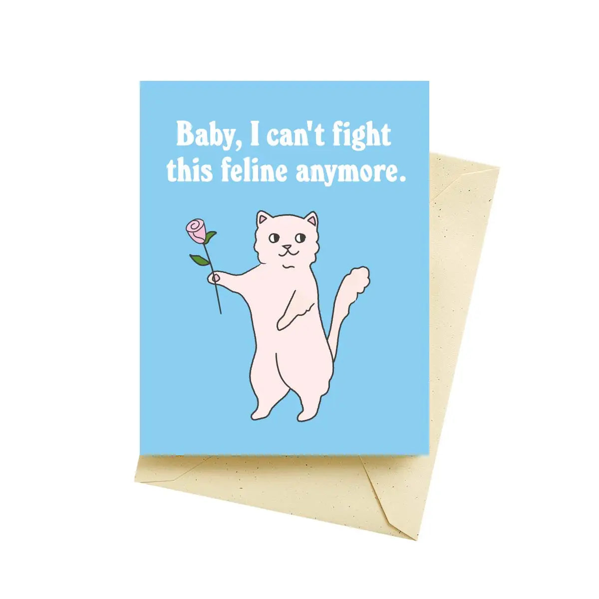 This Feline Love - Greeting Card