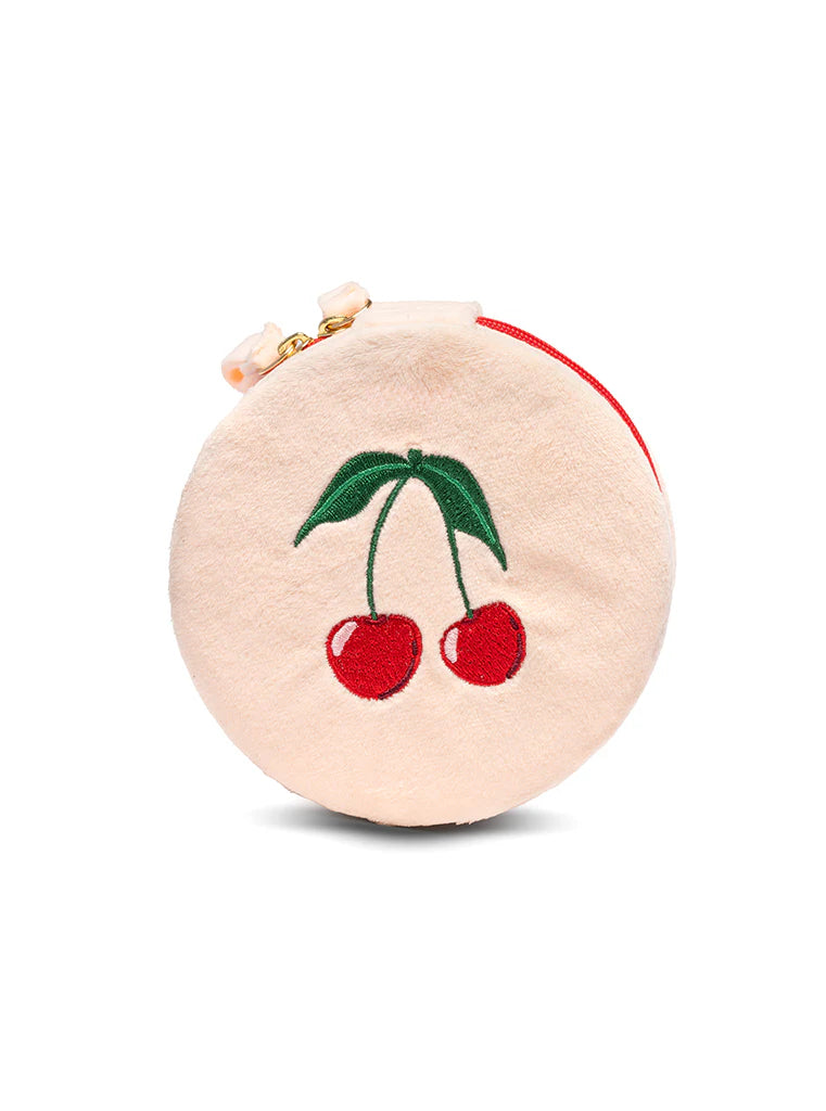 Velvet Jewelry Organizer - Cherry
