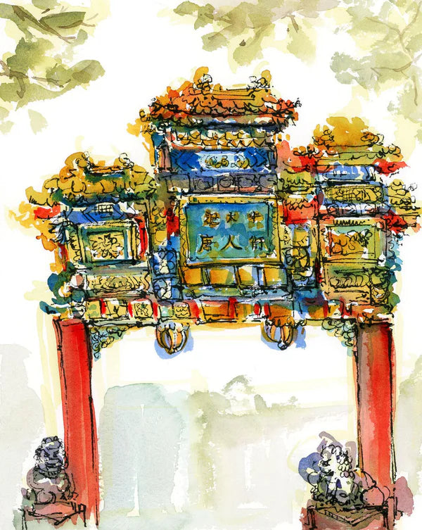 Chinatown Royal Arch Print