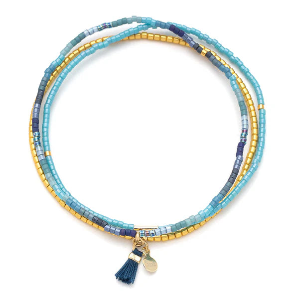 Miyuki Bracelet Trio (various colours)