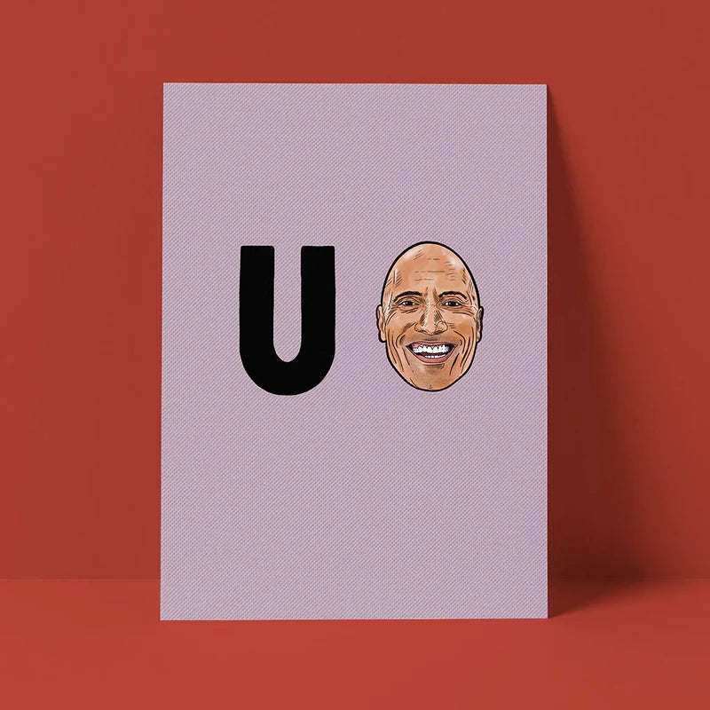 U Rock | Greeting Card