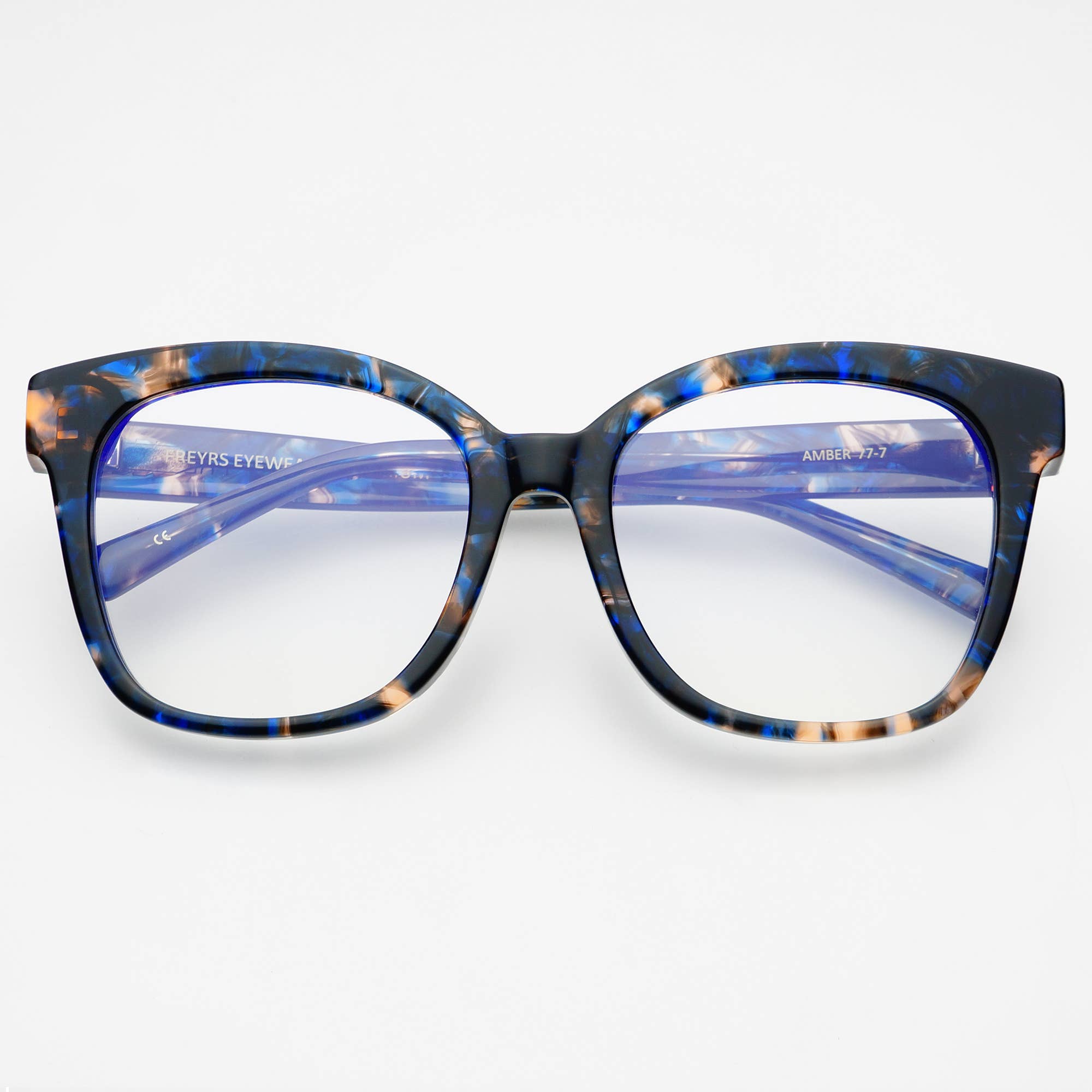 Amber Blue Light Readers: Blue / +2
