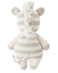 Baby Zebra | Hand-Knit Doll