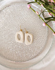 Dani Clay Earrings | Dried Sage