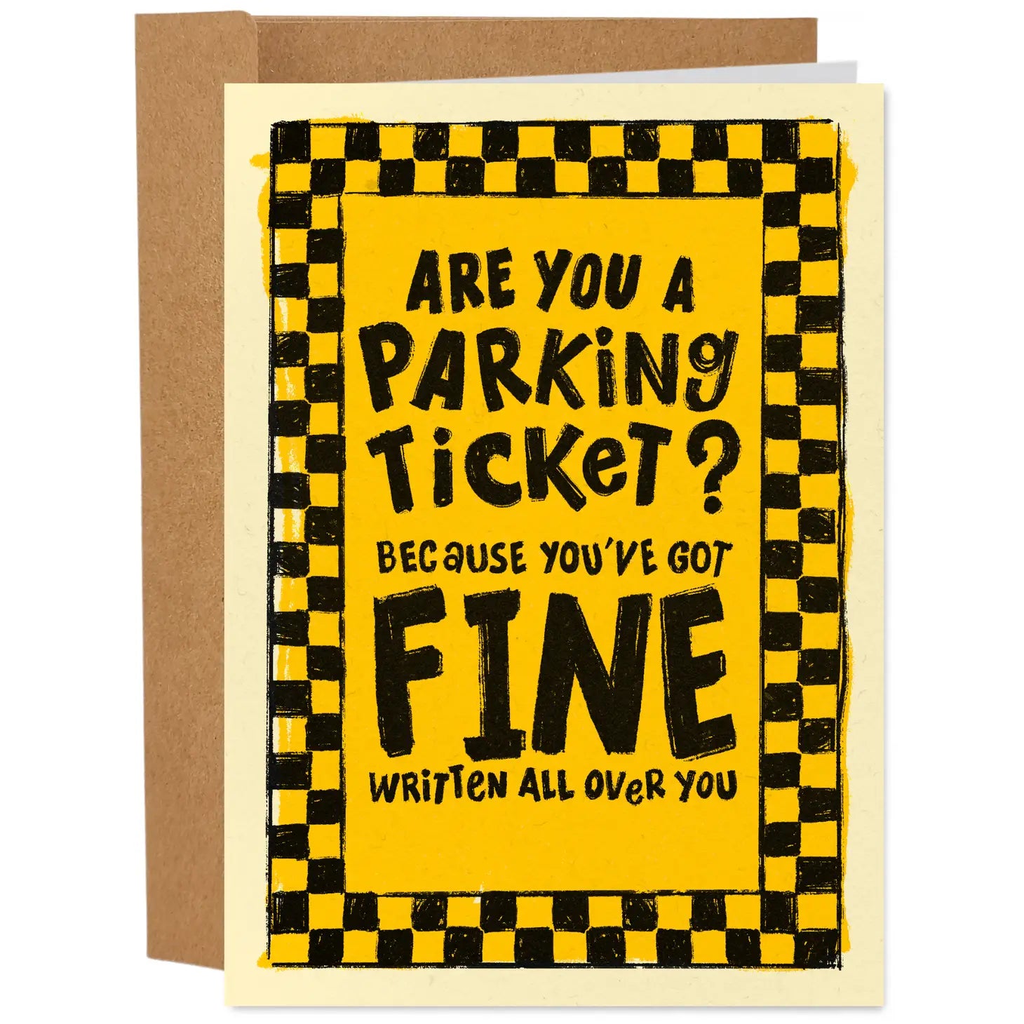 Parking Ticket - Greeting Card