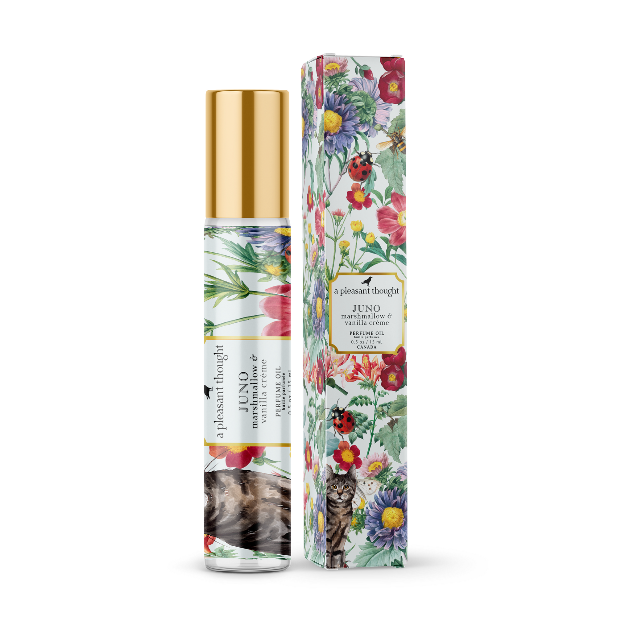 Juno Perfume Oil - Marshmallow &amp; Vanilla Crème