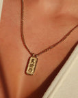 Wellness Necklace - Gold