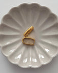 Small Ray Ribbed 2.0 Earrings - Gold