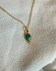 Lūma Necklace | Emerald