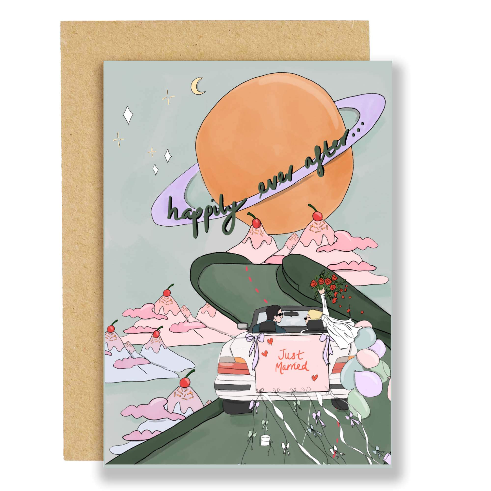 Into The Sunset | Greeting Card