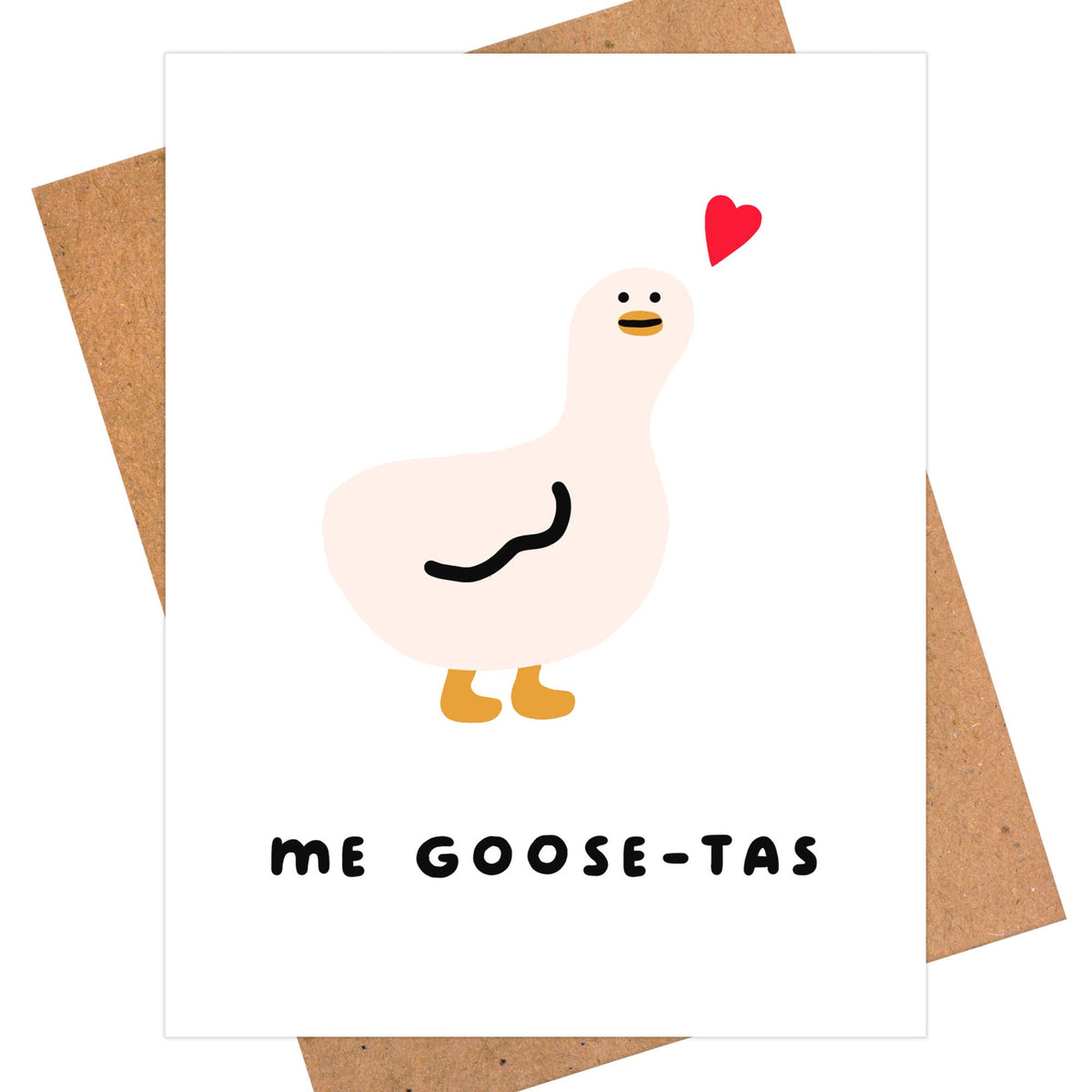 Me Goose-tas Card