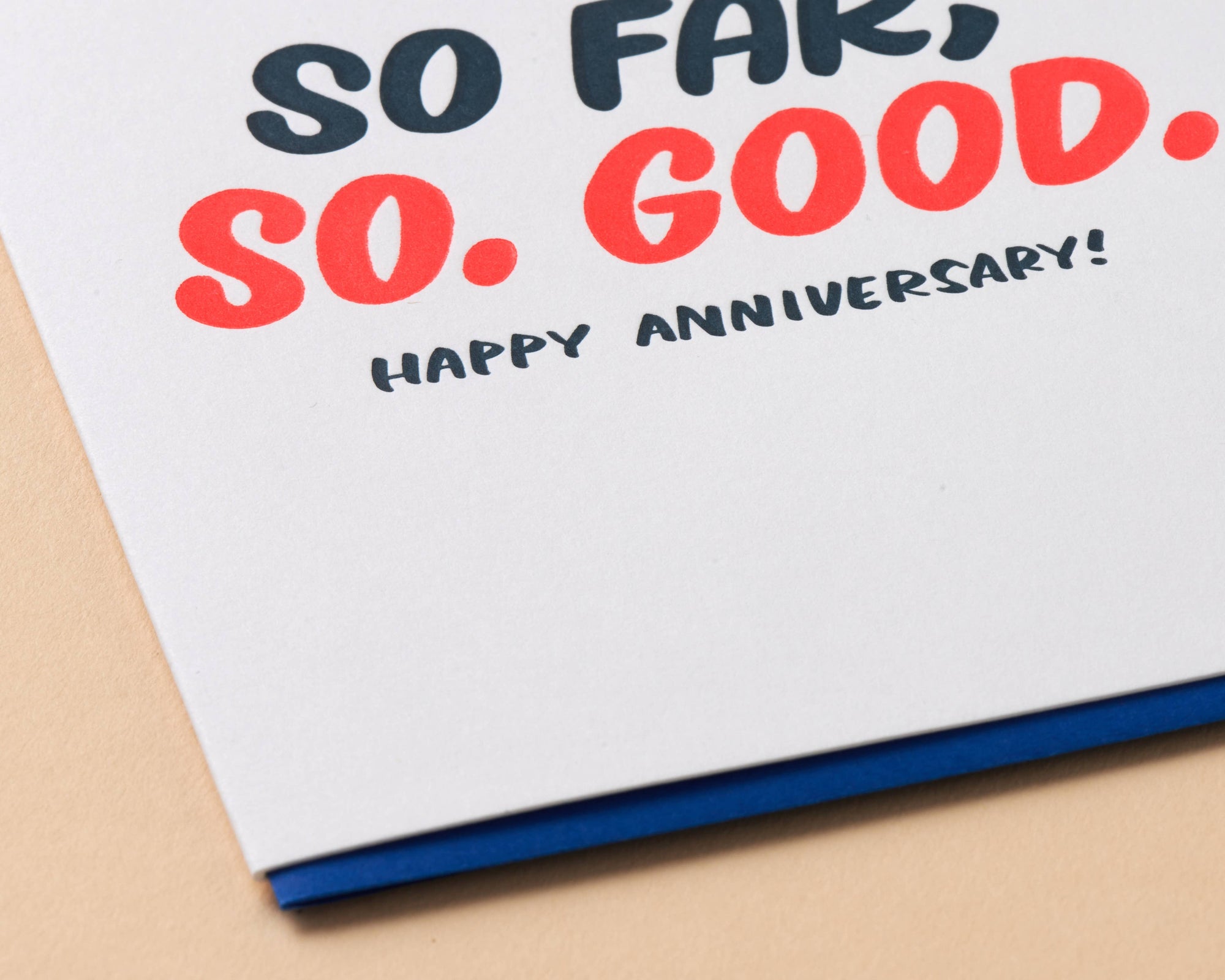 So Far, So Good | Greeting Card