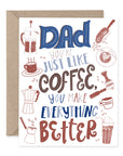 Hand-lettered Coffee | Greeting Card