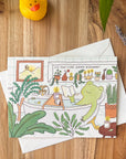 Bath Time - Birthday Card