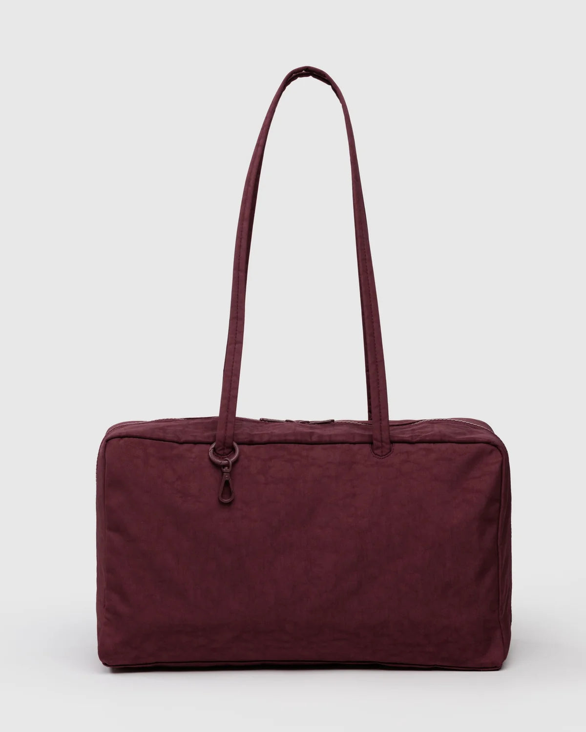 Baggu Medium Nylon Bowler Bag | Mahogany