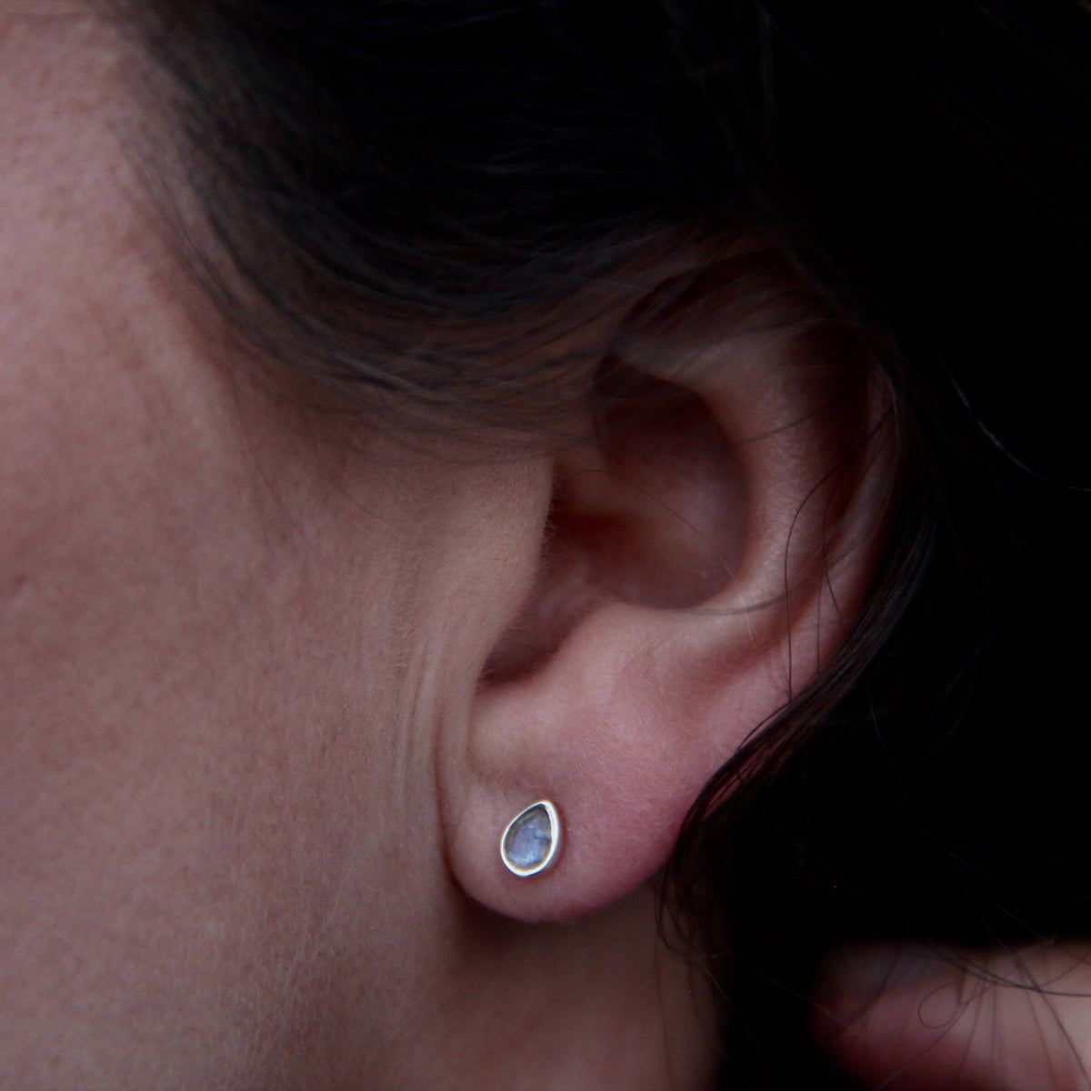 Joy Studs | Labradorite