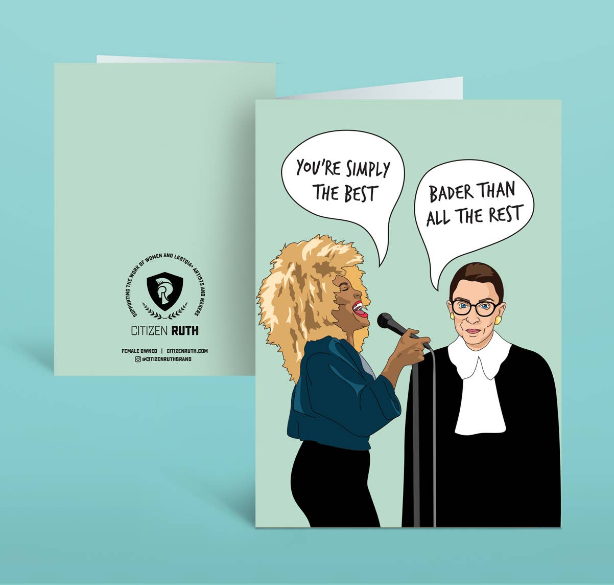 You're Simply The Best card