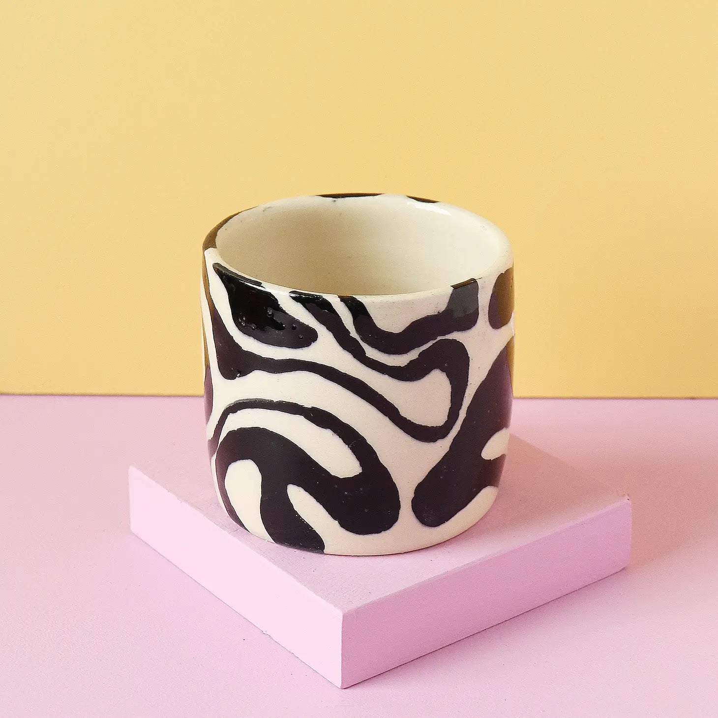 Nightshift Ceramics | Small Planter: Swirl