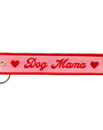 Dog Mama Embroidered Keychain