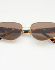 Delilah Sunnies | Gold/Brown
