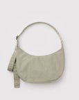 Medium Nylon Crescent Bag - Celadon