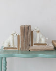 Poodle Bookends