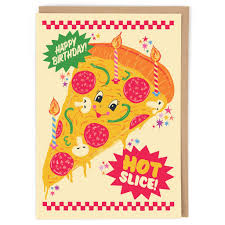 Hot Slice | Greeting Card