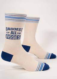 Baddest Of All Asses Crew Socks - Men
